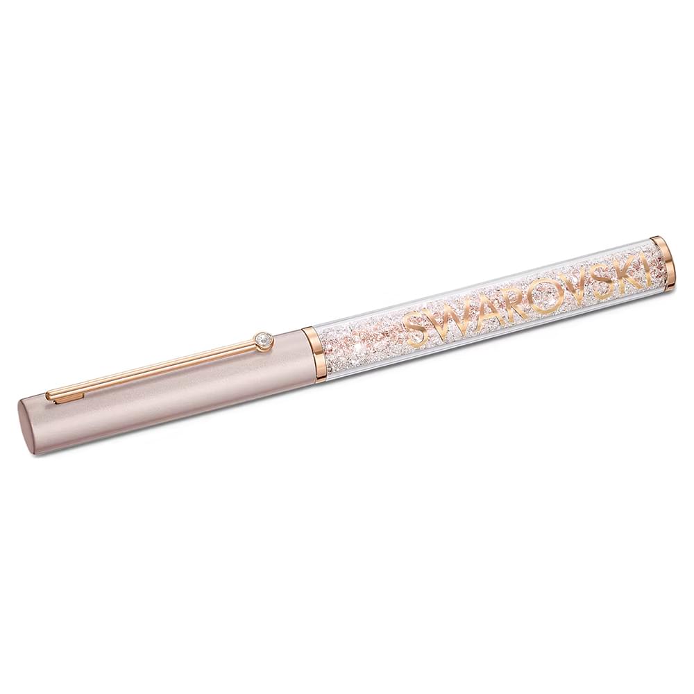 Swarovski Crystalline Gloss ballpoint pen Pink lacquered, Rose gold-tone plated 5568759