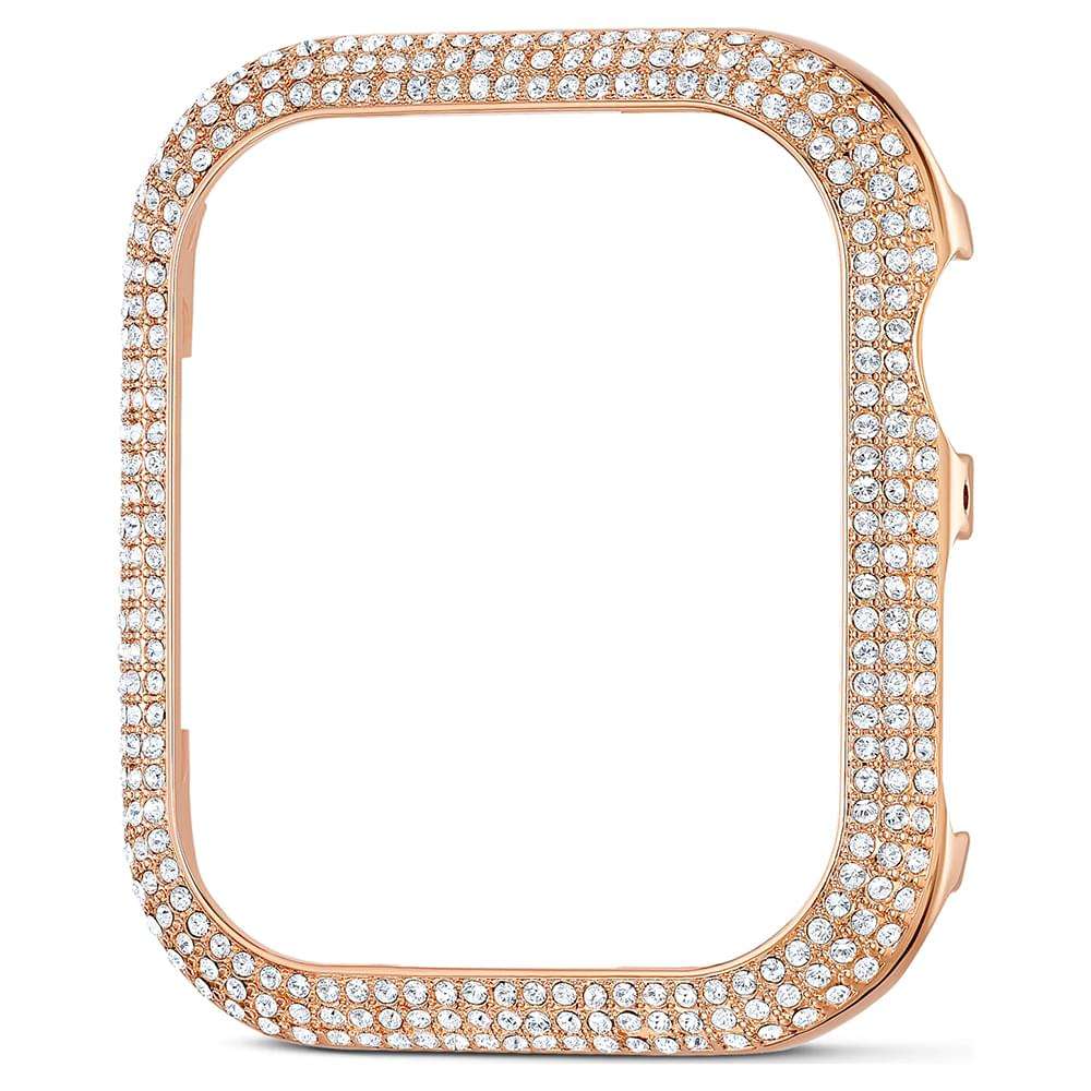 Swarovski Sparkling case compatible with Apple watch, 40 mm, Rose gold tone, Rose gold-tone plated 5572574