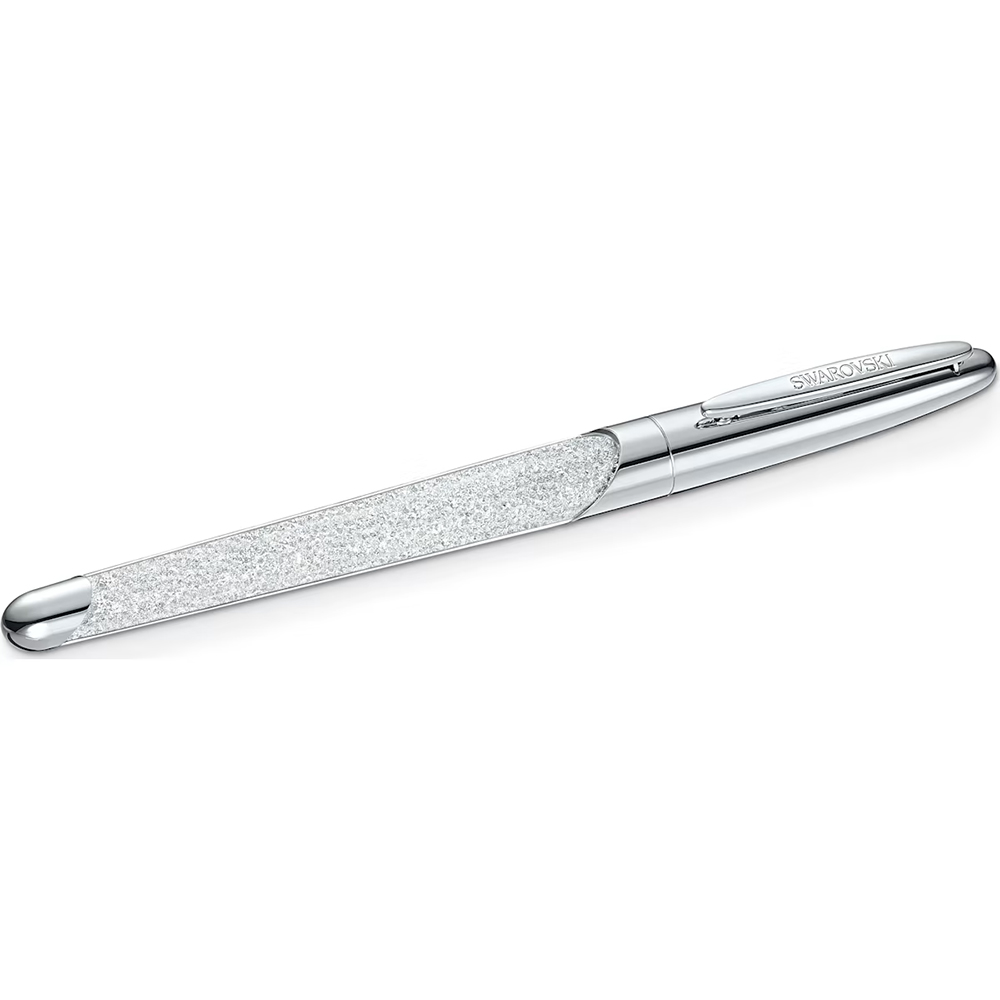 Swarovski Crystalline Nova rollerball pen, Silver tone, Chrome plated 5534320