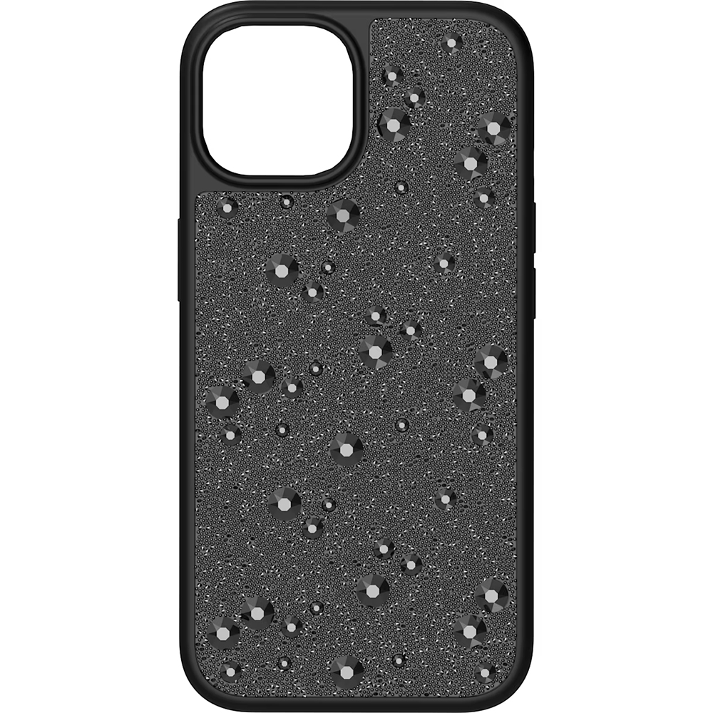 Swarovski High smartphone case, iPhone 15, Black 5682967