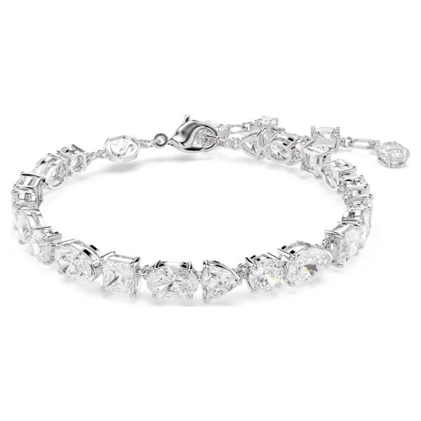 Swarovski Mesmera bracelet Mixed cuts, White, Rhodium plated 5731959