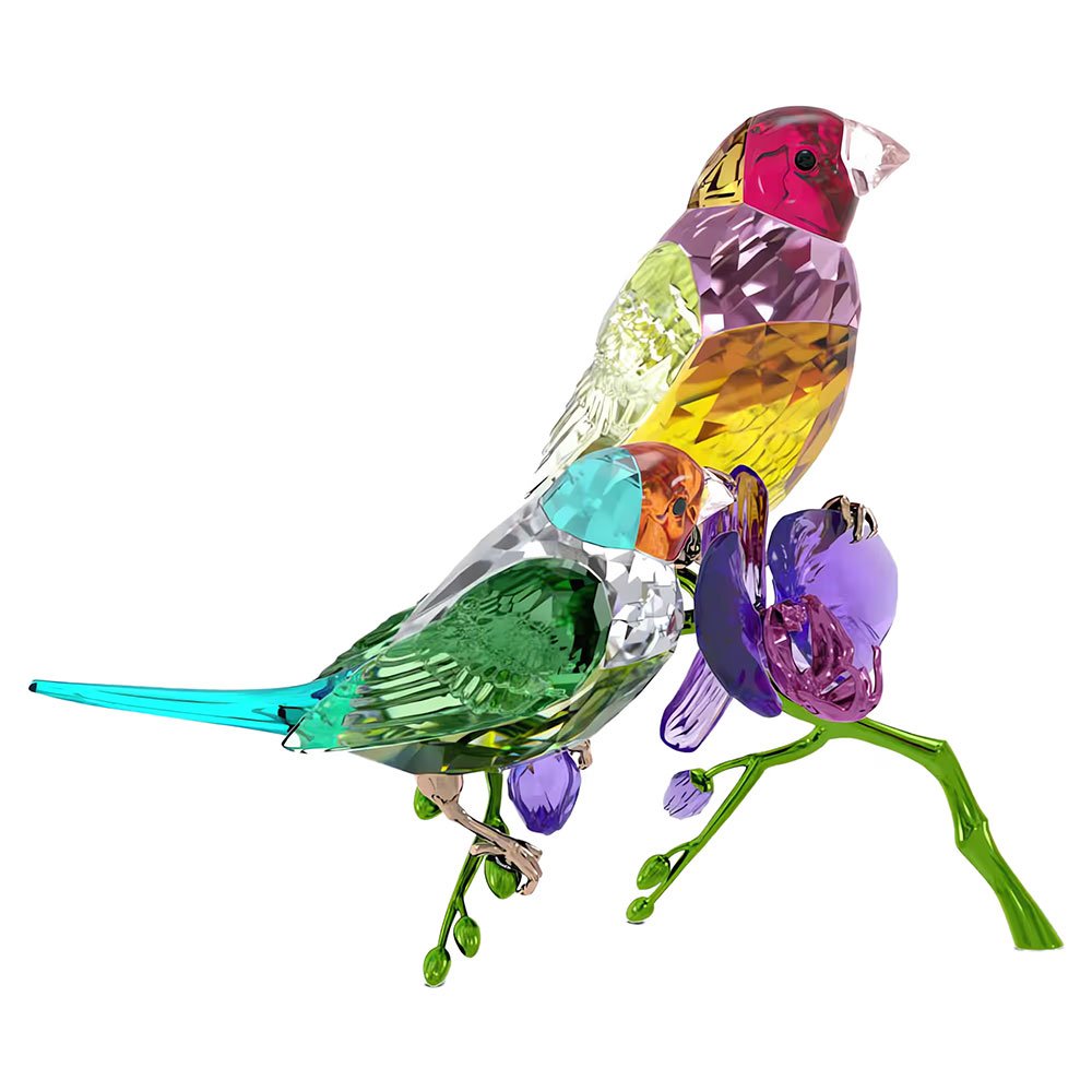 Swarovski Idyllia SCS Annual Edition 2024 Gouldian Finches 5670031 (3)