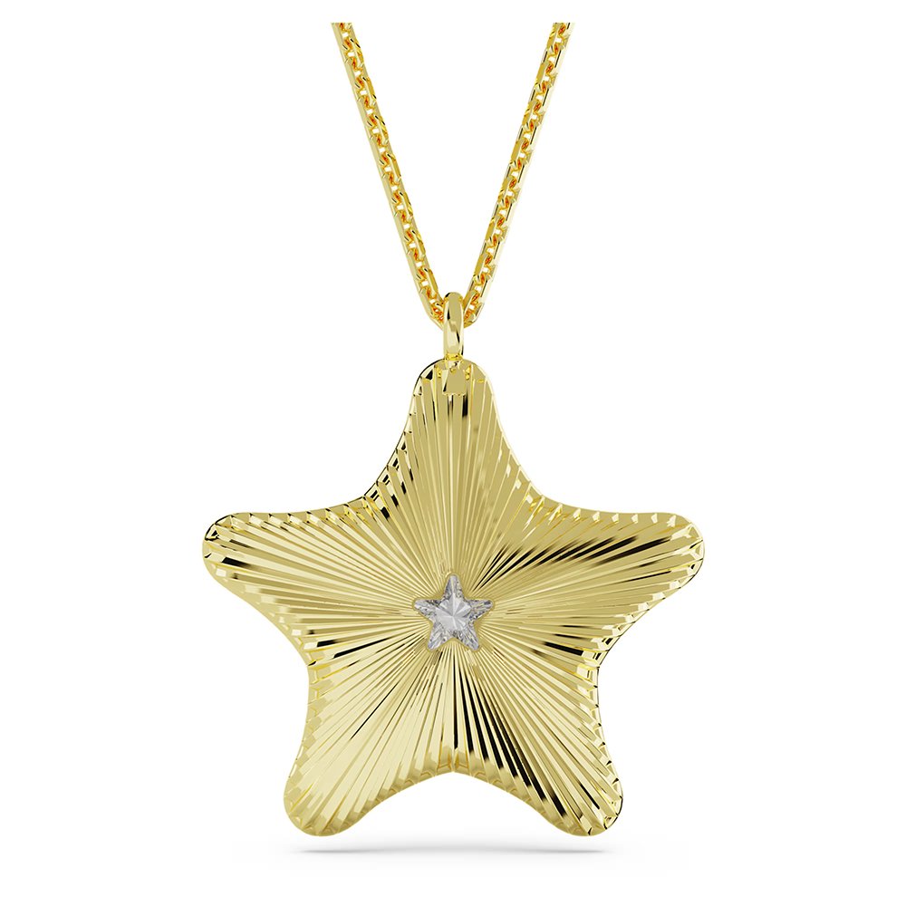 Swarovski SCS pendant Starfish, Blue, Gold-tone plated 5707049 (3)