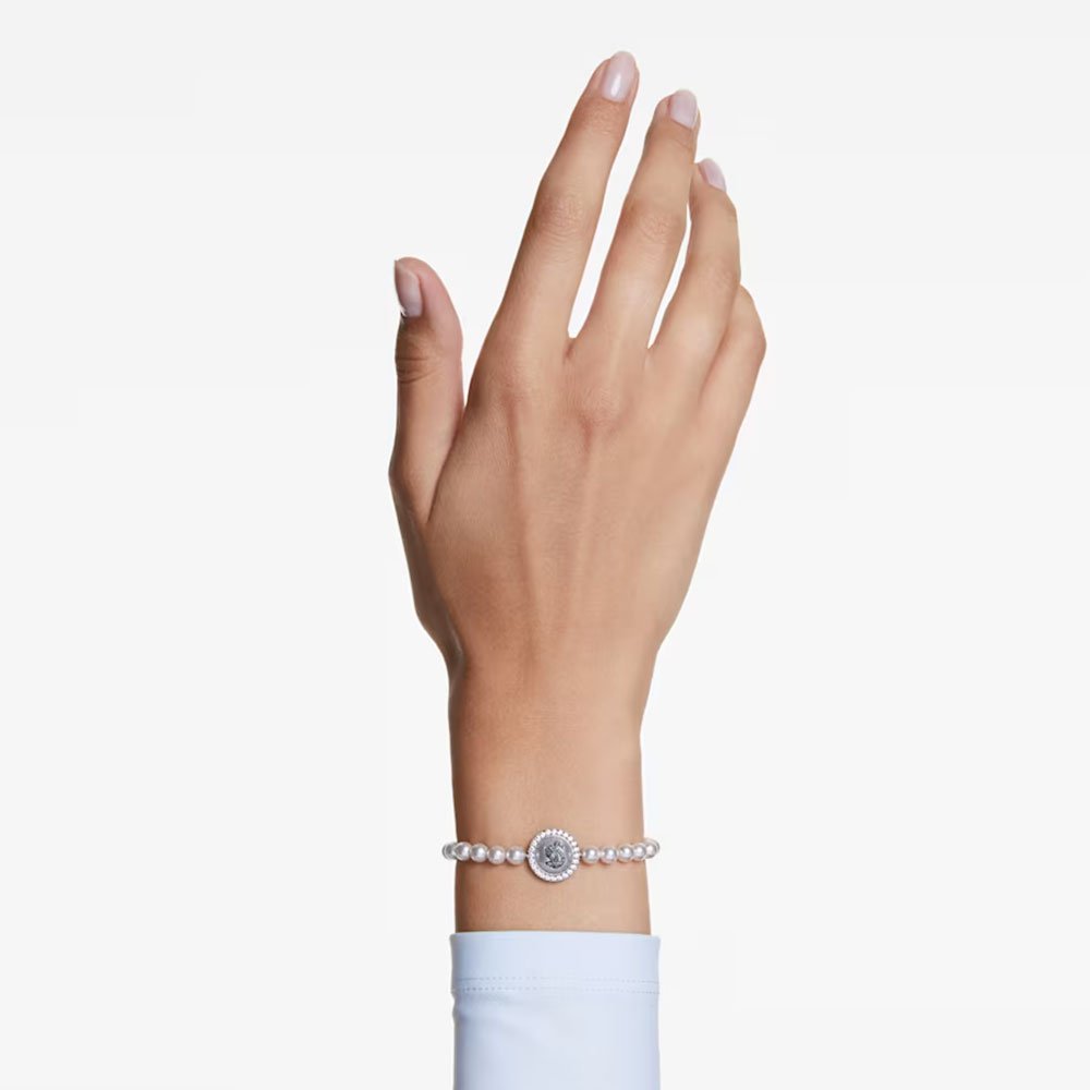 Swarovski Swan bracelet Swan, Gray, Rhodium plated 5680851 (2)